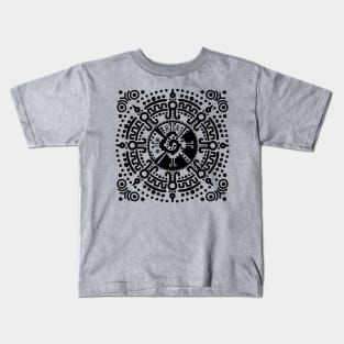 Hunab Ku Mayan symbol Kids T-Shirt